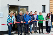 FOTO: Běžecký tunel, 50m dráhy i doskočiště pro skok daleký. Slánský stadion umožní atletům zimní trénink