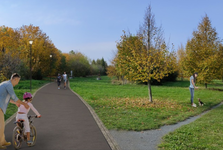OBRAZEM: Topolovou cestou ve Slaném povede stezka pro cyklisty i chodce. Hotovo bude v červnu