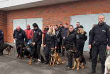 Bezpečnost místních na prvním místě. Ve Slaném proběhl celorepublikový výcvik policejních psovodů